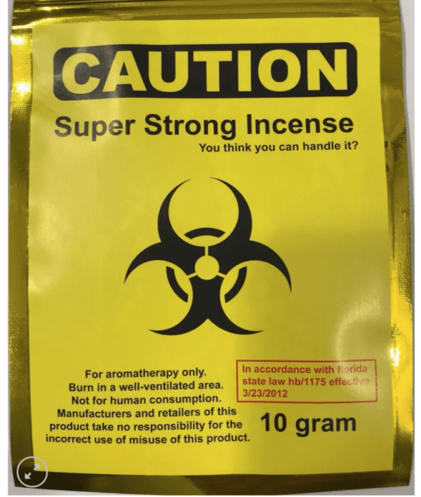 Caution Herbal Incense